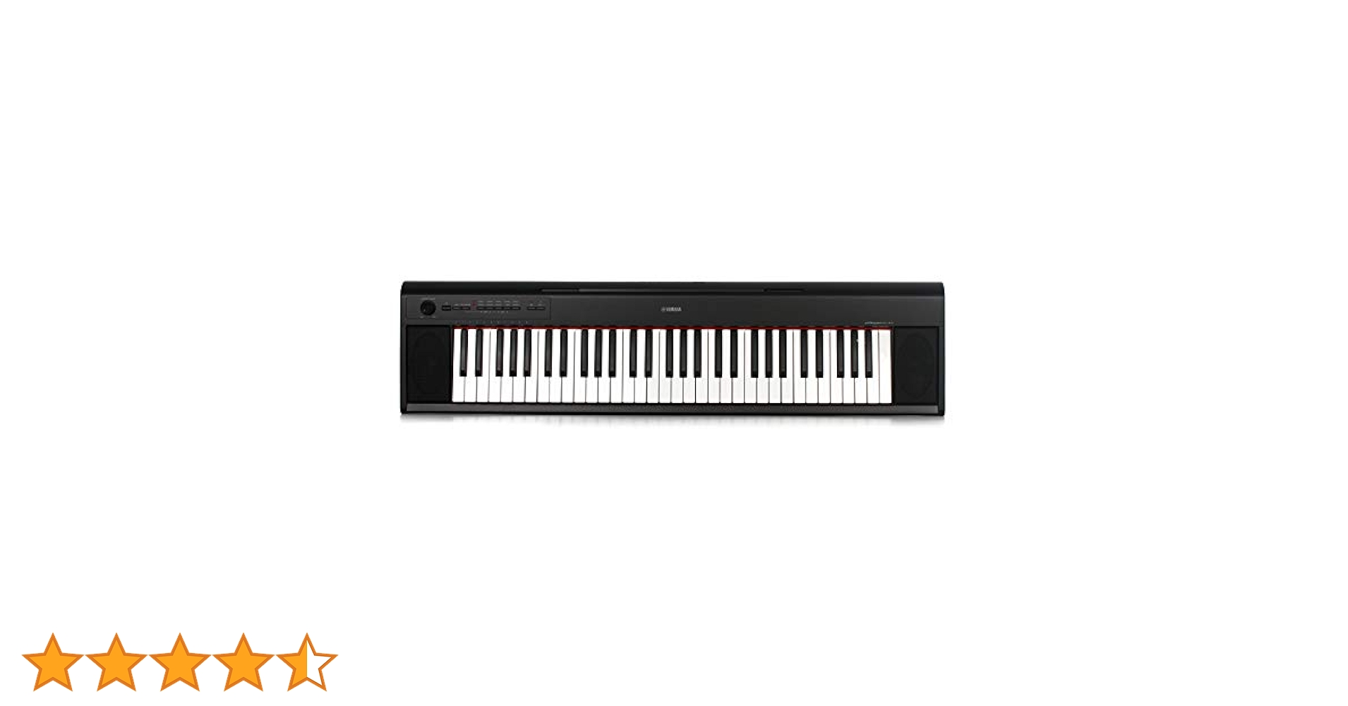 Yamaha NP12 61-Key Lightweight Portable Keyboard, Black